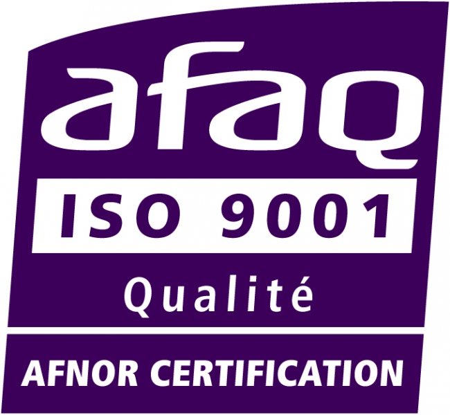 Logo afaq iso 9001 qualité 